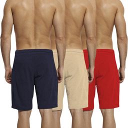TRIPR Men Pack Of 3 Printed Regular Fit Shorts image 2