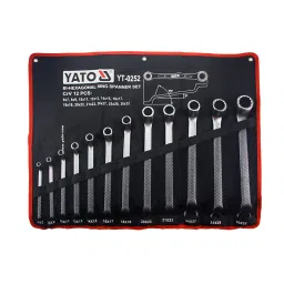 Yato 6-32 mm Bi-Hexagonal Ring Spanner Set YT-0252-13