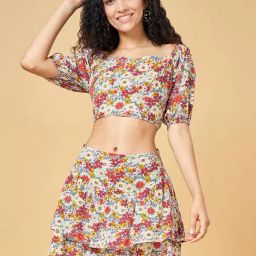People by Pantaloons Multicolored Printed Co-Ords Set-image-62