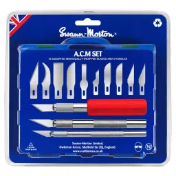 SWANN-MORTON Swann Morton Acm Scalpel And Blades Set, 9101-25