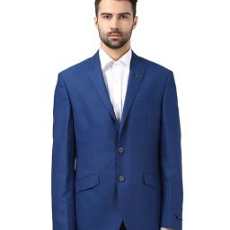 Raymond Blue Regular Fit Wool Blazer-picture-26