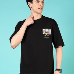 V-Mart Men Printed Applique T-shirt-image-64