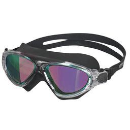 VIVA Swimming Free Size Viva Swimming Unicorn Professional Players Swimming Goggles | Anti-Fog, UV Protection | One Piece With Mirror Lens | Branded Case Packing-15