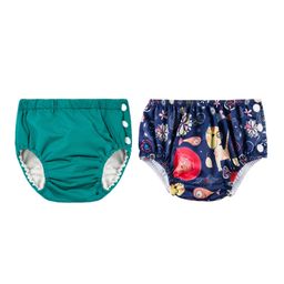 Chinmay Kids Reusable Swim Diaper Pants Pack of 2 - Multicolor-picture-32