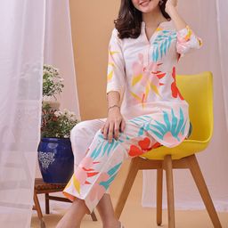 Hritika Printed Top With Trousers Co-Ords-picture-17