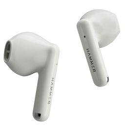 Hammer KO Pro Truly Wireless Earbuds with Smart Touch Controls- White image 2