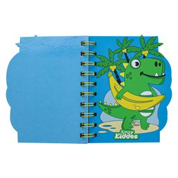 Smily Kiddos Spiral Notebook Beach Dino Theme - 80 Pages image 4