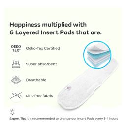Mylo Baby Freesize Adjustable Cloth Diapers with 2 Free Insert Oeko Tex CertifiedPack of 2 - Red & Blue image 4