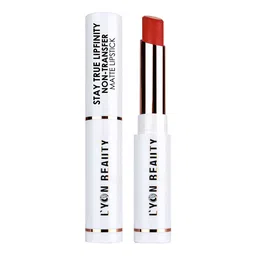 Lyon Beauty USA Stay Ture Lipfinity Non-Transfer Matte Lipstick- 06 Orange Red- 2.3 gm-20