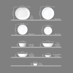 Corelle Livingware Red Trellis 177ml Katori Pack of 6 image 4