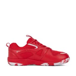 Hundred Men's Xoom II Comfort Red Indoor Court Shoes-41