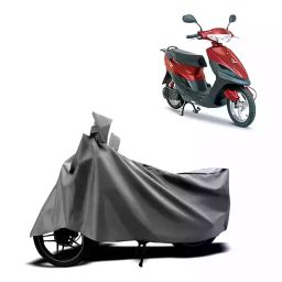 Auto Pearl Two Wheeler Cover with Bag for Avon E Scoot, Silver-image-17