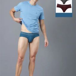 Force NXT Multicolored Cotton Regular Fit Briefs - Pack Of 3-picture-10