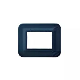 Anchor Roma Urban Hue 12 Module Sapphire Blue Metallic Polycarbonate Cover Plate with Base Frame, 66812SB-picture-22