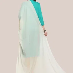 Dupatta Bazaar Cream Cotton Dupatta image 2
