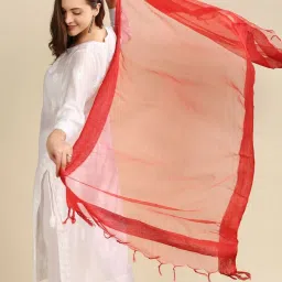 Dupatta Bazaar Red Dupatta image 4