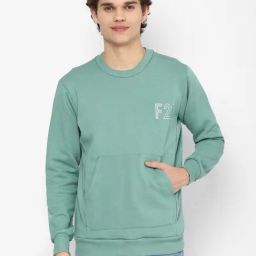 Forever 21 Green Regular Fit Sweatshirts-picture-44