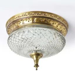 Fos Lighting 'Flush' Golden Brass Ceiling Light - Set of 1-image-25