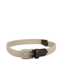 Peter England Beige Leather Waist Belt for Men-image-72