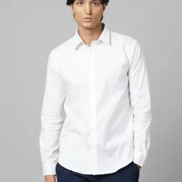 celio* White Regular Fit Shirt-image-63