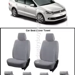 Oscar Volkswagen Vento Car Seat Cover Grey AUT-SN-4441-image-94