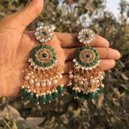 Brado Jewellery Contemporary Chandbalis Earrings-53