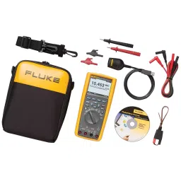 Fluke MULTIMETER W/FORMS S/W & CABLE, TRUE-RMS, FLUKE 287/FVF/EUR-36