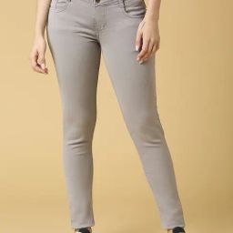 HJ HASASI Grey Low Rise Jeans-image-31