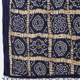 Stylum Navy Printed Dupatta image 5