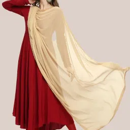 Dupatta Bazaar Beige Dupatta image 1
