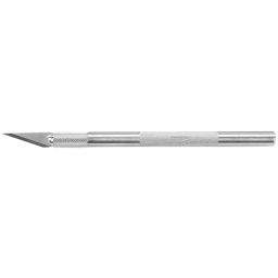 STANLEY Hobby Knife Aluminum Manual-Retractable Silver, 10-401-61