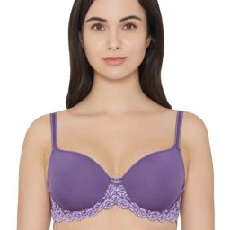 Wacoal Purple Lace Work T-Shirt Bra-picture-15