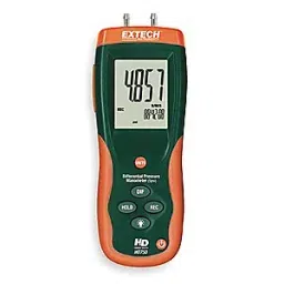 Extech Digital Manometer 0 to 138.3 In WC-33