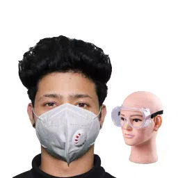ORILEY GC-001968 Universal Plastic Goggle with Disposable Face Mask White (Pack Of 5)-image-61