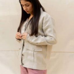 Anousshka Natural Oversized Hemp Jacket-picture-40