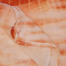 Dupatta Bazaar Peach Tie & Dye Dupatta image 5