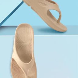 Red Tape Men's Beige Flip Flops-39