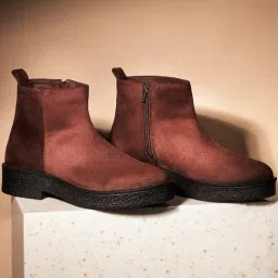 Inc.5 Women's Brown Casual Booties-image-97