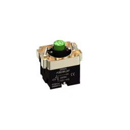 Essen Deinki PCB2 Series 110 V DC Green Pilot Lamp Body Assembly with Metal Bracket-image-6