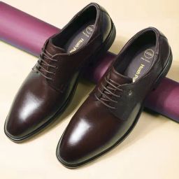 Hush Puppies by Bata Men's Brown Derby Shoes-image-92