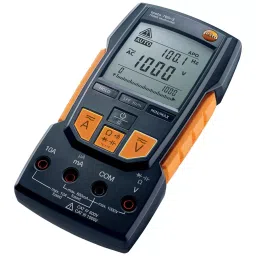TESTO DIGITAL MULTIMETER, 10A, 1KV, 6000COUNT, 0590 7603-45