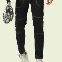 LINARIA Men Classic Cargo Jeans-image-90