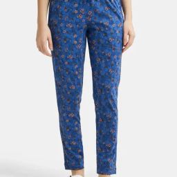 Jockey Blue Floral Print Lounge Pants (Colors & Prints May Vary)-image-99