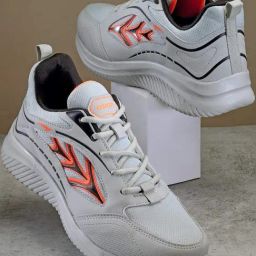 Asian Men's Grey Running Shoes-image-95