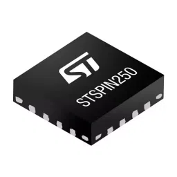 Stmicroelectronics Motor Driver, Dc Brush, 2 O/P, Vfqfpn-16, Stspin250-18