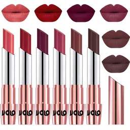 VOLO Set Of 6 Creme Matte Lipstick - 3.5g Each-29