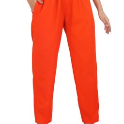 COTTON CULTURE Women Relaxed Trousers-image-84