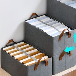 Panchhi Store Grey Set of 4 Reusable Multi-Utility Organisers image 4
