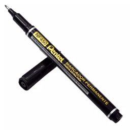 Pentel CD Marker Plastic Black 0.6 mm Tip Size for Home, School & Office Use, N450-image-70