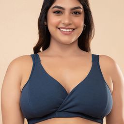 Nykd Women Non Padded Wirefree Slip-on Cotton Maternity Bra-picture-51